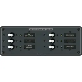 Grab Now PANEL 230VAC 6 POS HORZ