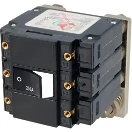Super Sale C-Series Flat Rocker Circuit Breaker - Triple Pole 250A