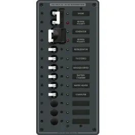 230VAC 9-Position Source Selection Panel | Blue Sea 8566 Fresh Stock