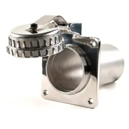 Professional Grade Universal Chrome Universal Marine Hawse Pipe & Cap Assembly | Southwire H306