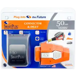 Low Price 50 Amp Gray Inlet and Female Connector Combo Kit | SmartPlug B50ASSYPG