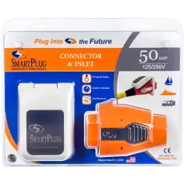 Direct From Factory 50 Amp White Inlet and Female Connector Combo Kit | SmartPlug B50ASSYPW