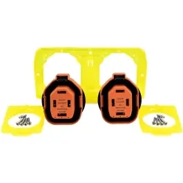 50 amp Double Receptacle Kit for Eaton Lighthouse Pedestals | SmartPlug LH2RF50ASSY No Minimum Order
