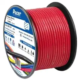 Modern 18 AWG Red Tinned Copper Wire, 100 foot | Pacer Marine WUL18RD-100