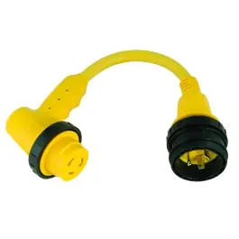 High Quality 18 inch Adapter, 30 amp/125 volt | Marinco 1RPC