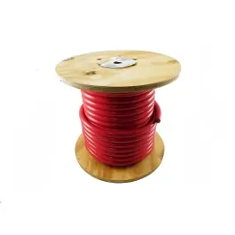 4/0 AWG Red Marine Battery Cable 100 Foot Roll | Cobra A2140T-01-100 Hassle-Free Returns