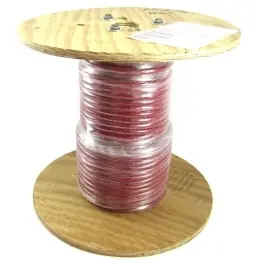 4 AWG Red Marine Battery Cable 100 Ft. Roll | Cobra A2004T-01-100 Reduced Price
