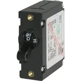 Certified 5 amp A-Series Toggle Circuit Breaker | Blue Sea 7200