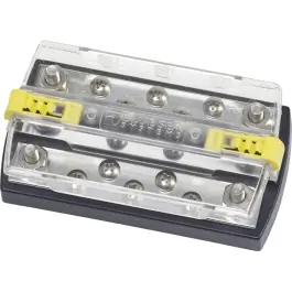 Certified DualBus 150 amp 18 Stud BusBar | Blue Sea 2723