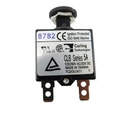 Push Button Reset Only Quick Connect Circuit Breaker, 5 amp | Blue Sea 7052 Free Delivery