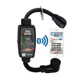 Portable Bluetooth Surge Protector Power Watchdog 50 amp | Hughes Autoformers PWD50 High Quality