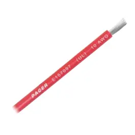Save Now 10 AWG Red - 100 foot | Pacer Marine WUL10RD-100