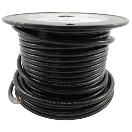 Weekend Sale 8 AWG Black Primary Marine Wire 100 Foot Roll | Cobra A2008T-07-100