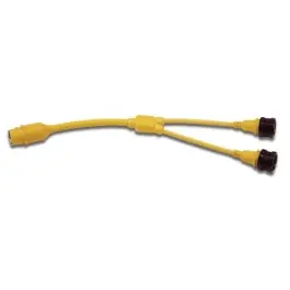 Holiday Sale Power Cord Y-Adapter, 50 Amp 125 Volt Male to (2) 30 Amp Female | Marinco 152AY