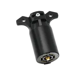 Hot Deal 7-Way Flat Pin Trailer End Connector- No Wire | Tow Ready 118021
