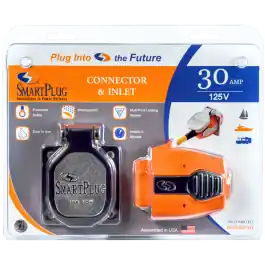 30 Amp Stainless Steel Inlet and Female Connector Combo Kit | SmartPlug B30ASSYNT Factory Price