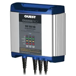 Express Delivery On-Board 3 Bank Battery Charger, 30 amp | Guest 2731A