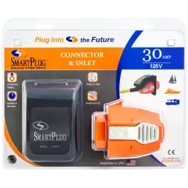 Fan Favorite 30 Amp Black Inlet and Female Connector Combo Kit | SmartPlug B30ASSYPB