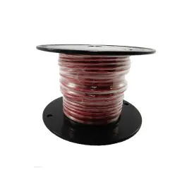10 AWG Red Primary Marine Wire 100 Foot Roll | Cobra A2010T-01-100 No Minimum Order