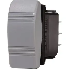 On-Off-On Gray Contura Switch | Blue Sea 8222 Sale