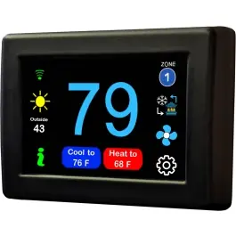 Price Drop Black EasyTouch RV Thermostat | Micro-Air ASY-35X-BLACK