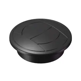 3 inch Round Global Style Black Plastic Grille | MSI Marine 3GL-BK Final Sale