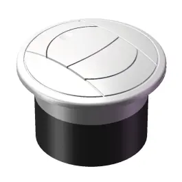 3 Inch Round Global Style White | MSI Marine 3GL-W3 Express Delivery