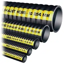 Best Price 8 inch Flexible Exhaust Hose, Must Buy 46 feet | Vetus SLANG200