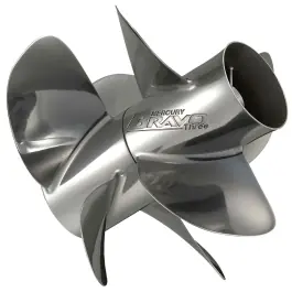 Bravo 3 15.3 X 26 LH Stainless Steel Propeller | Quicksilver 48-8M0123410 Fan Favorite