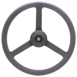 13.2 inch Black Marine Steering Wheel | Uflex V32N Free Delivery