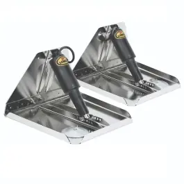 Heavy Duty Performance Trim Tab Kit without Switch, 12V - 18 inch x 14 inch | Lenco Marine 15044-101 High Quality