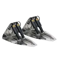 Free Returns High Performance Dual Actuator Trim Tab Kit without Switch, 12V - 21 inch x 14 inch | Lenco Marine 15050-101