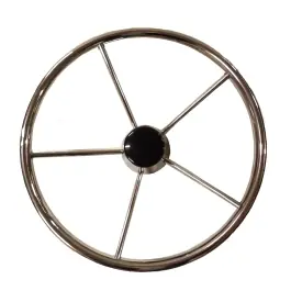 Flash Sale Destroyer-Style Boat Steering Wheel Non-Magnetic Stainless Steel, 15.5 inches | Uflex USA V43