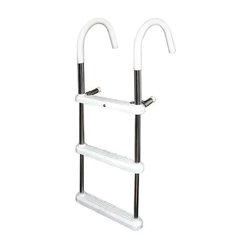 Certified JIF Gunwale Hook Stainless Ladder - 7" Hook