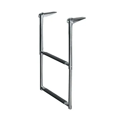 JIF Over Platform Telescoping Stainless Steel Ladder Exclusive Offer