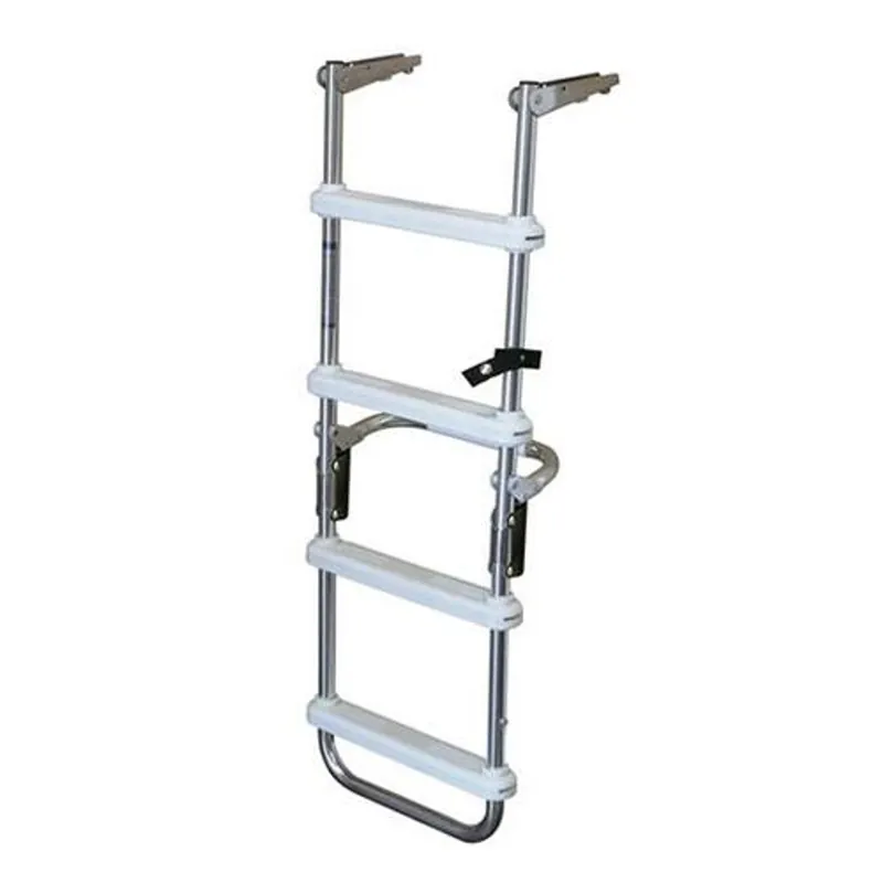 Premium JIF 4-Step Folding Pontoon Deck Ladder