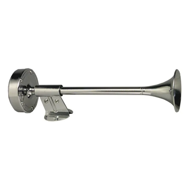 Discount Ongaro 10009 Deluxe SS Shorty Single Trumpet Horn - 12V