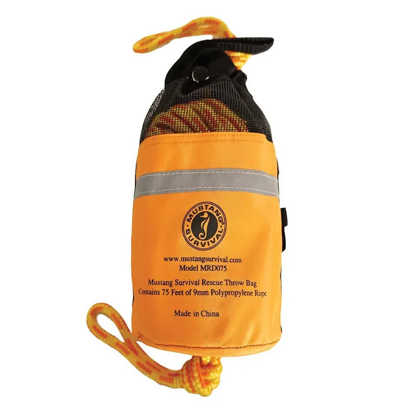 Weekend Sale Mustang Throw Bag w/75 Rope