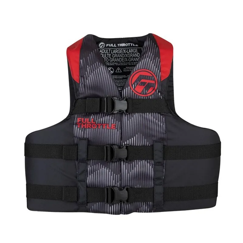 Full Throttle Nylon Adult Life Jacket Brand New