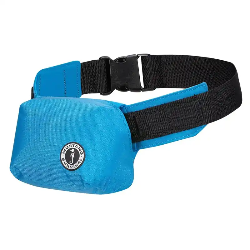 Mustang MD3070-268-0-202 Minimalist Manual Inflatable Belt Pack - Azure Blue Warranty Included