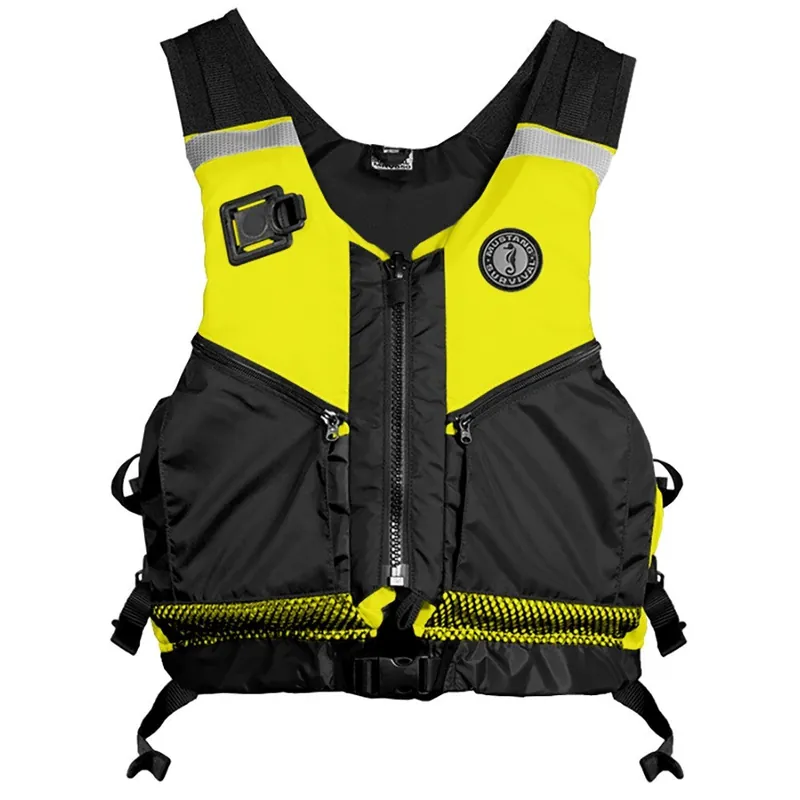 Exclusive Mustang MRV050WR-251-XLXXL-216 Operations Support Water Rescue Vest - Fluorescent Yellow/Green/Black - X-Large/XX-Large