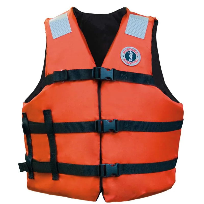 Mustang MV3104T1-2-0-216 Universal Fit Flotation Vest - Orange Editor’s Pick