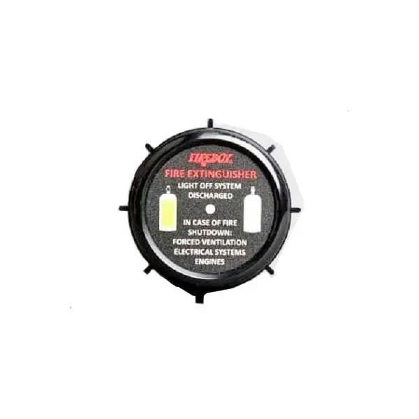 Fireboy-Xintex Deluxe Fire Extinguisher Discharge Alarm Modern