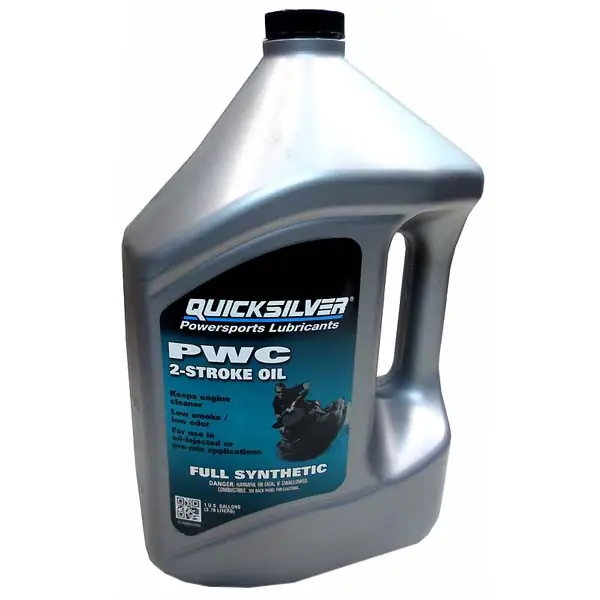 Trending Quicksilver 8M0058908 PWC 2-Stroke Synthetic Marine Oil
