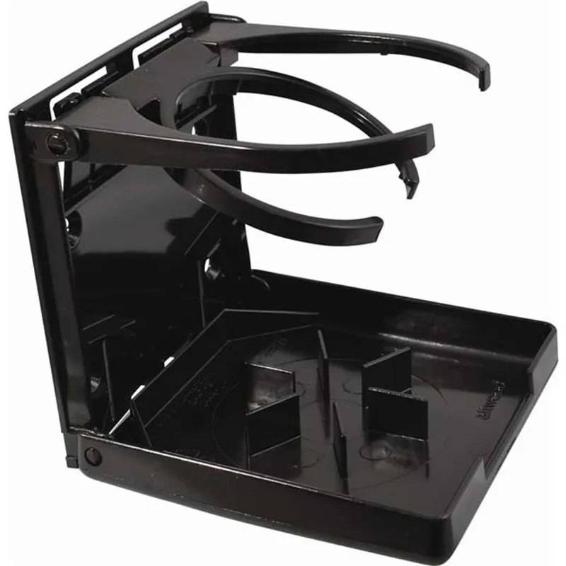 Free Shipping Attwood Dual Ring Fold-Up Drink Holder - Black