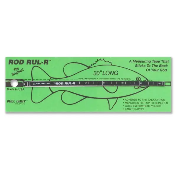 Fishing Rod Rul-R Measuring Tape Price Cut