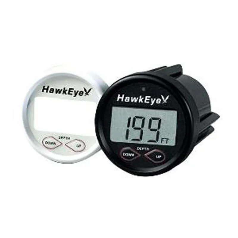 Exclusive Hawkeye In-Dash Depth Finder- Dual Mount Transducer