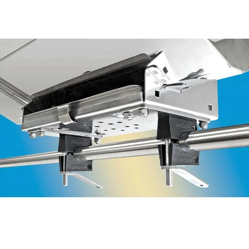 Buy Online Magma Dual Horizontal Round Boat Rail Mount 7/8" or 1"