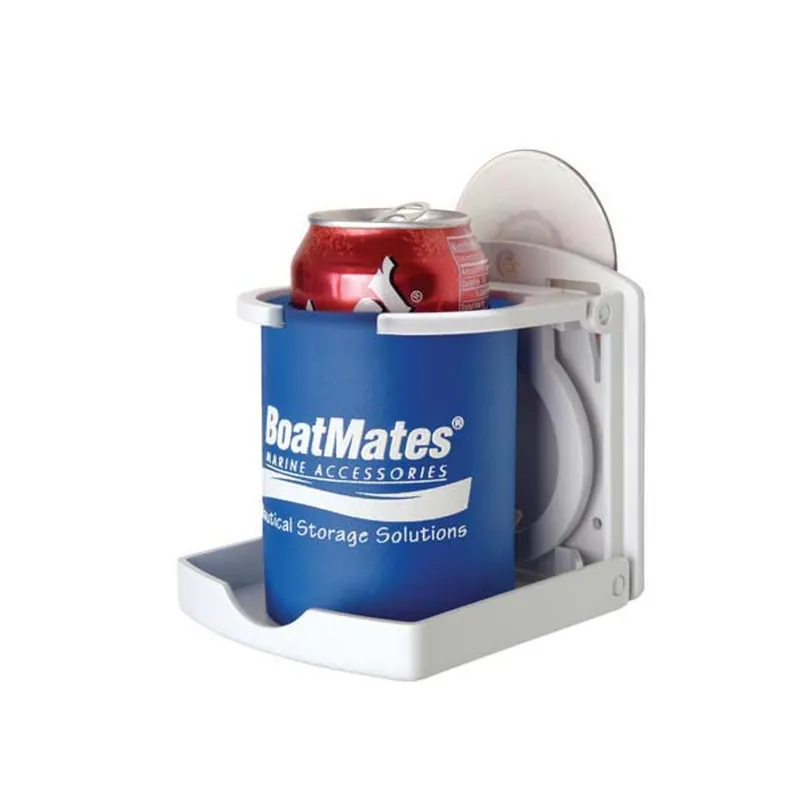 Fresh Stock Boatmates 2-Pack Folding Drink Holders-White