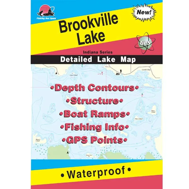 Brookville Lake Fishing Map Hot Deal